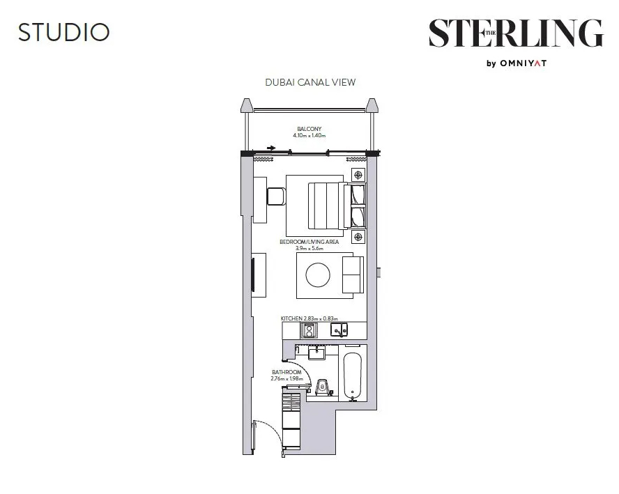 Studio Floor Plan